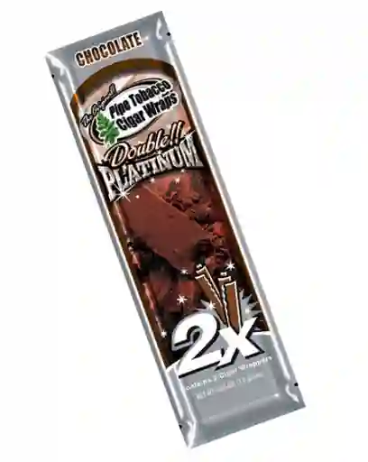 Blunt Wrap Double Platinum Chocolate X2