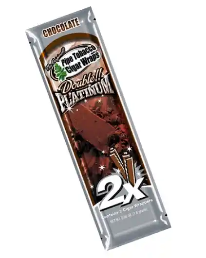 Blunt Wrap Double Platinum Chocolate X2