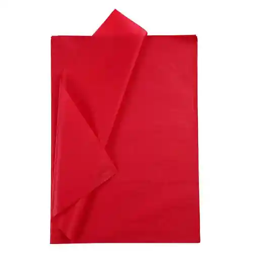 Papel Seda Rojo X5und