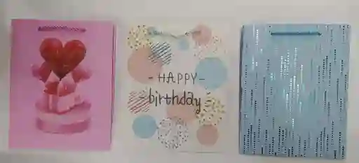 Bolsa De Regalo Pequeña Fina 23 X 18 Cm