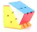 Cubo Rubik Windmill Lineas Negras Y Colores Intensos
