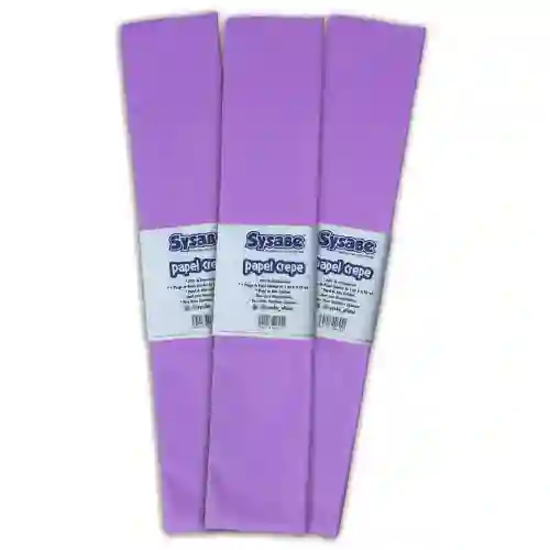 Papel Crepe Lila X2und