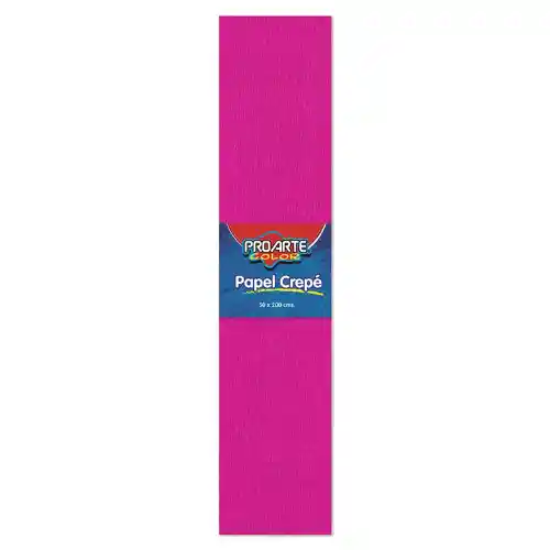 Papel Crepe Fucsia X 2und