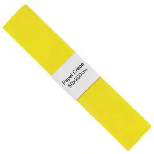 Papel Crepe Amarillo X2und