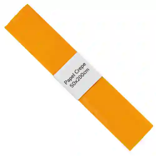Papel Crepe Naranja X2und