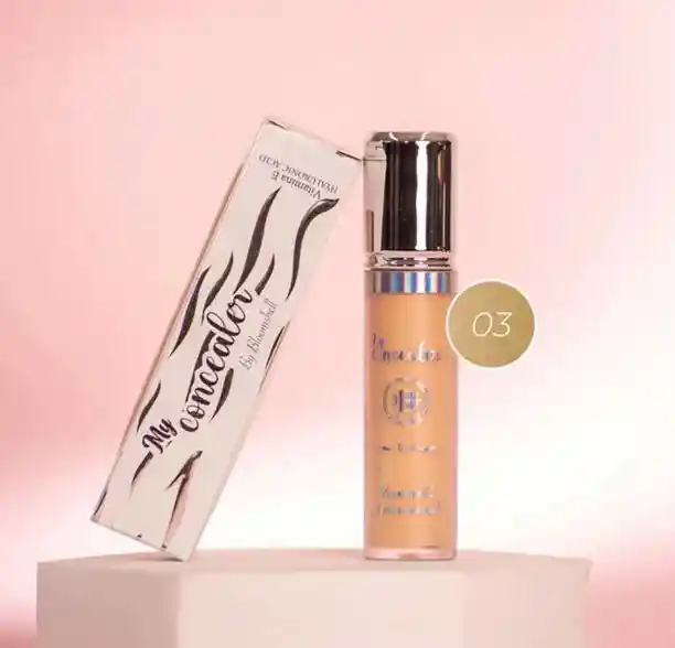 Corrector De Ojeras My Concealer Bloomshell Tono 03 Vainilla