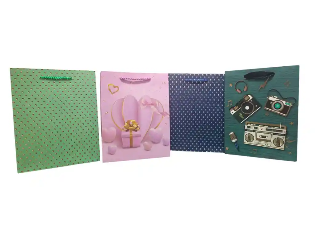 Bolsa De Regalo Pequeña Fina 23 X 18 Cm