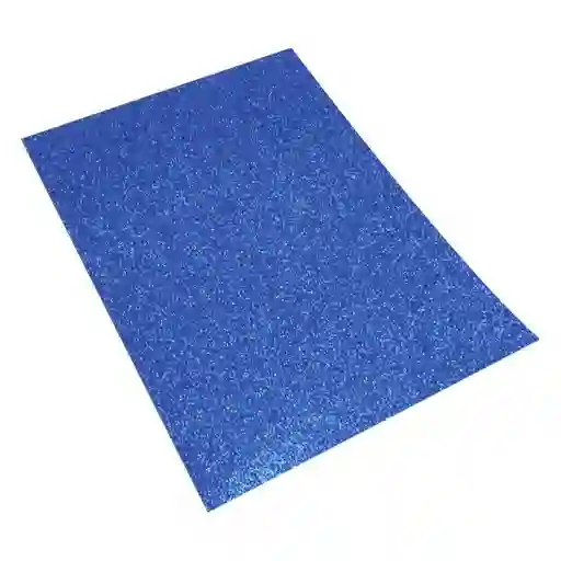 Foamy Escarchado Azul Carta