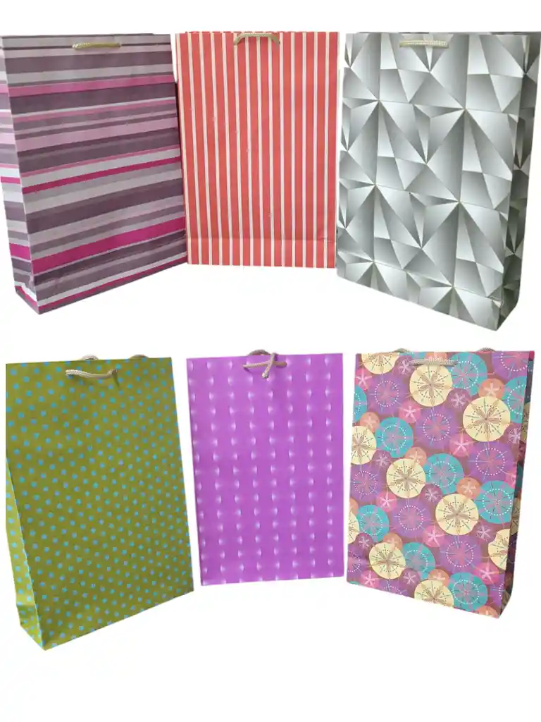 Bolsa Regalo Kraft 27x18cm Varios Motivos