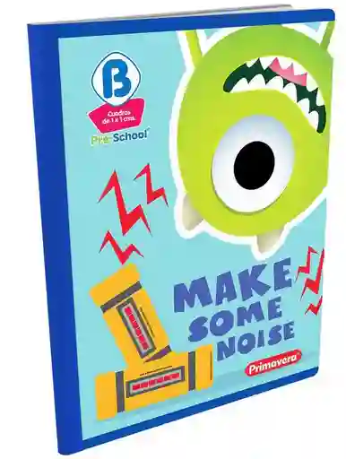 Cuaderno Preescolar Cuadros 1x1 B Cms