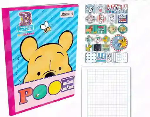 Cuaderno Preescolar Cuadros/1x1 B Cms