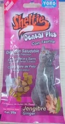 Snack Gato Sheltie Dental Plus Con Taurina Jengibre X28g