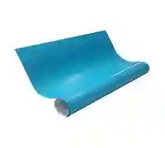 Medio Pliego Papel Silueta Azul Claro Cielo