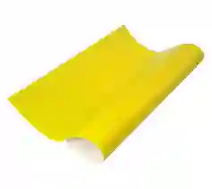 Medio Pliego Papel Silueta Amarillo