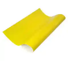 Medio Pliego Papel Silueta Amarillo
