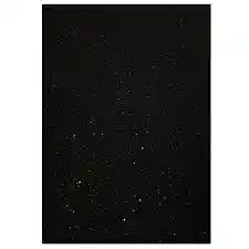 Foamy Escarchado Negro Carta