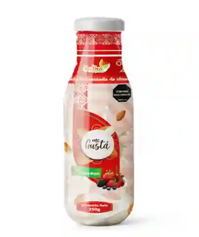 Yogurt De Almendras Con Frutos Rojos X 250ml Activa