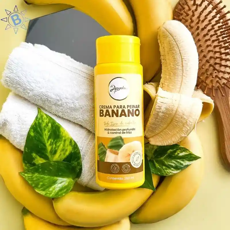 Crema Para Peinar Banano Anyeluz