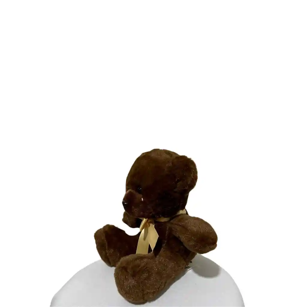 Peluche Oso Chocolate - Alto 20 Cms