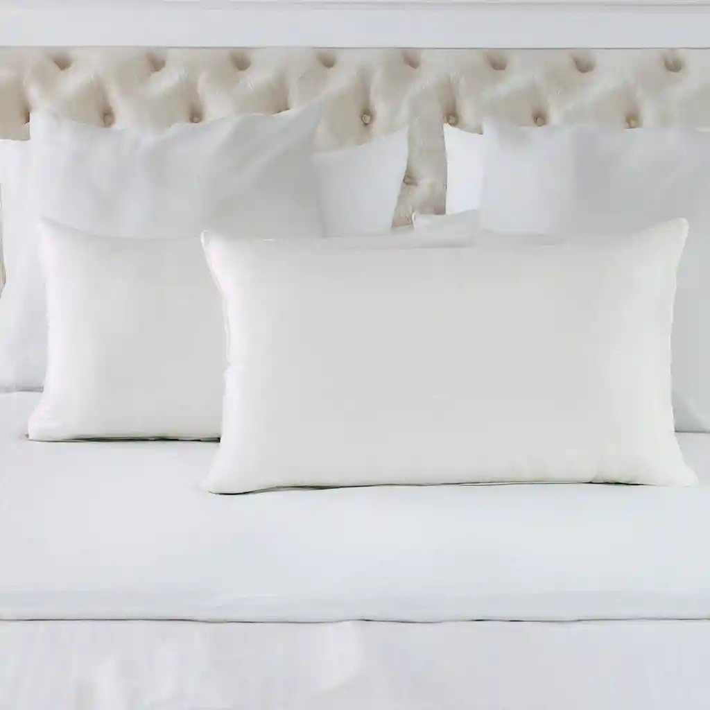 Almohada Siliconada Hogareto 90x50 Cm Blanco