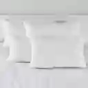 Set X 4 Almohadas Siliconada Hogareto 90x50 Cm Blanco
