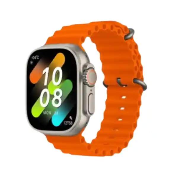 Smart Watch H9 Naranja Ultra Plus Mobulaa Original