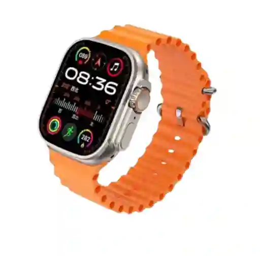 Smart Watch H9 Naranja Ultra Plus Mobulaa Original