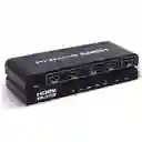 Splitter Hdmi 1x4 4k Uhd 2k Full Hd 3d C/ Fuente 4 Pantallas