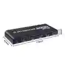 Splitter Hdmi 1x4 4k Uhd 2k Full Hd 3d C/ Fuente 4 Pantallas