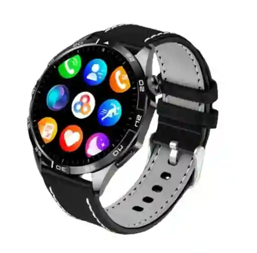 Smart Watch Gm1 Negro – Diseño Moderno Y Funciones Avanzadas