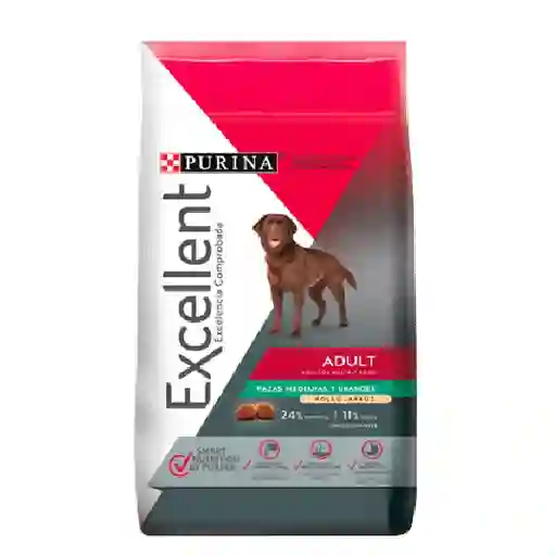 Excellent Perro Adulto Mediano Y Grande 17kg