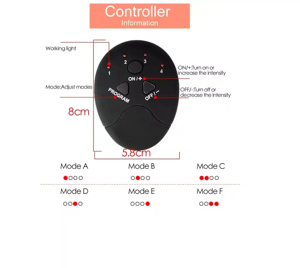 Masajeador Electroestimulante Para Pies