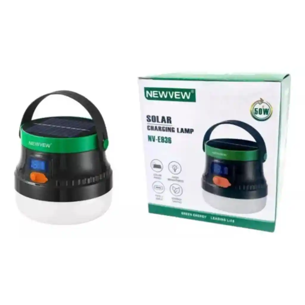 Lámpara De Emergencia Recargable Inalámbrica 50w