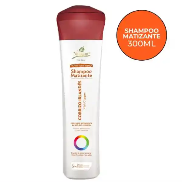 Shampoo Matizante Cobrizo Irlandés 300 Ml