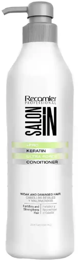 Acondicionador Keratin Ultra Force Recamier Salon In 1000ml