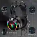 Diadema Gamer Con Luz Rgb De Juego + Microfono G606