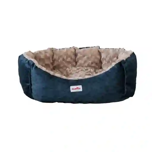 Cama Mascota Paris Grande 75x90 Azul