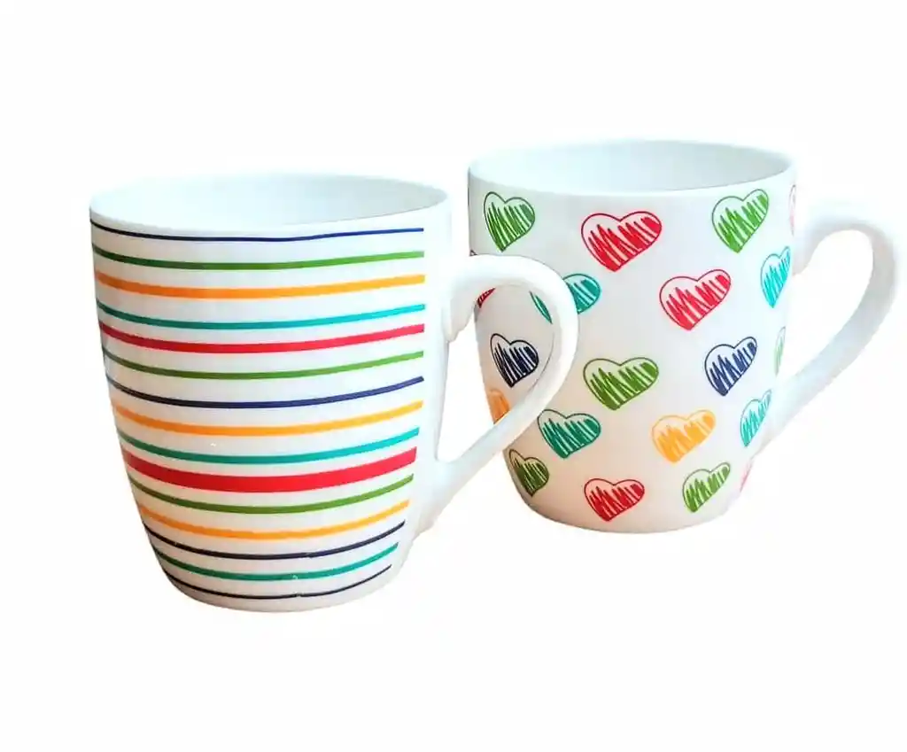 Pocillo Taza Vaso Mug Para Cafe Chocolate Colores Variados