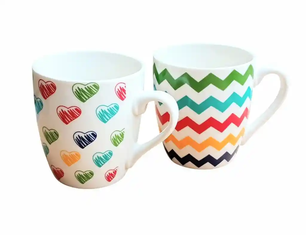 Pocillo Taza Vaso Mug Para Cafe Chocolate Colores Variados