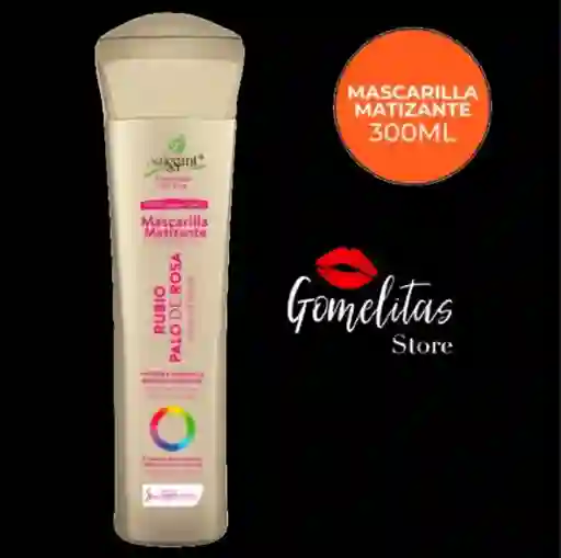 Mascarilla Matizante Rubio Palo De Rosa 300ml