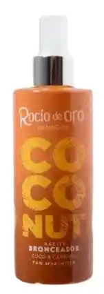 Rocio De Oro Coconut Aceite Bornceador Coco Y Cannabis 250ml