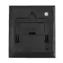 Reloj Multifuncional Alarma Digital, Sensor Calendario Y Termómetro (negro/plateado