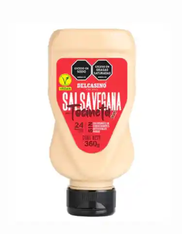 Salsa Vegana Sabor Tocineta Del Casino