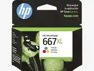 Cartucho De Tinta Hp 667xl Tricolor Original