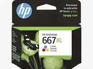 Cartucho De Tinta Hp 667xl Tricolor Original