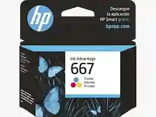 Cartucho De Tinta Hp 667 Tricolor Original