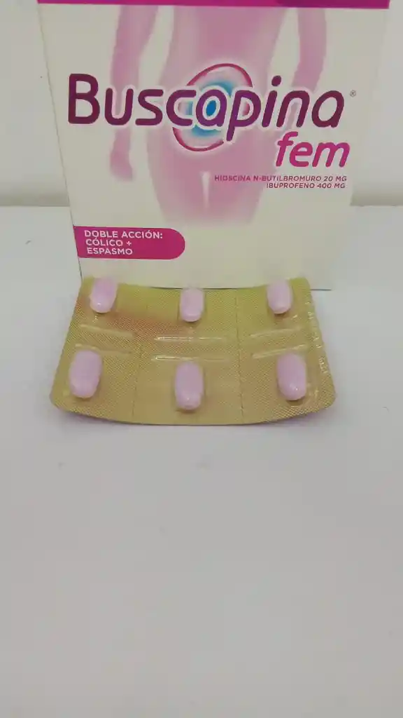 Buscapina Fem X 6 Tabs