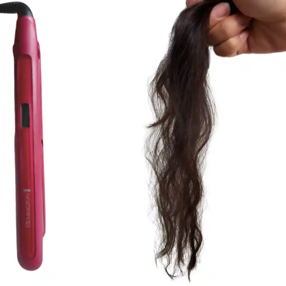 Plancha Remington Triple Infusion Keratina Macadamia Y Argan