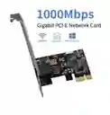 Adaptador Convertidor De Red Pcie A Tarjeta De Red Rj45 De 1000mbps Lan Adaptador Gigabit Etherent Pc Escritorio