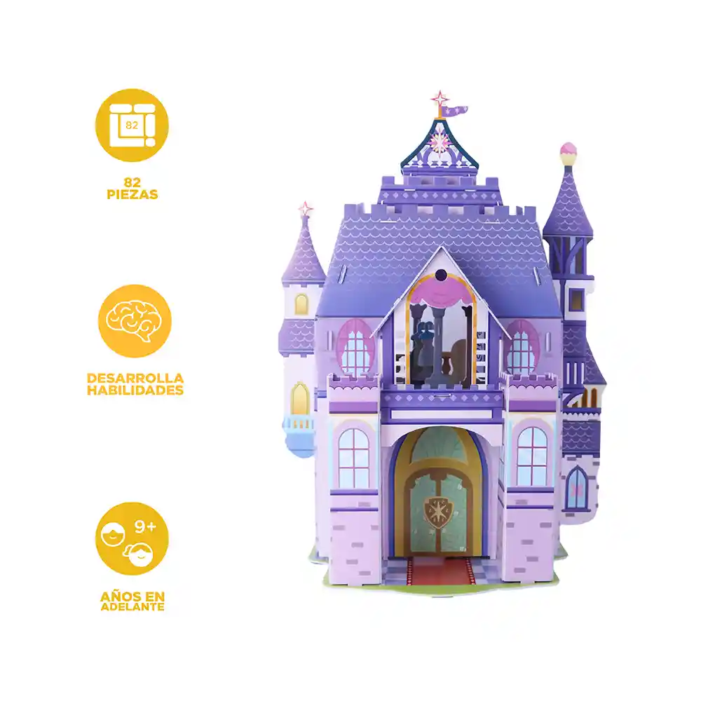 Rompecabezas 3d Castillo Serie My Little Pony